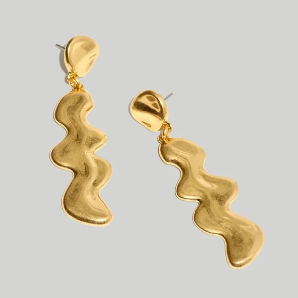 Madewell Jewelry Madewell Squiggle Drop Earrings Abstract